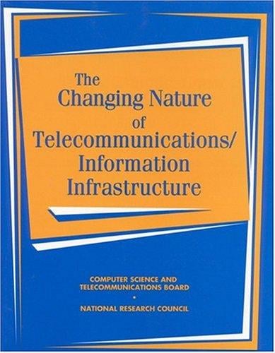 The changing nature of telecommunications/information infrastructure