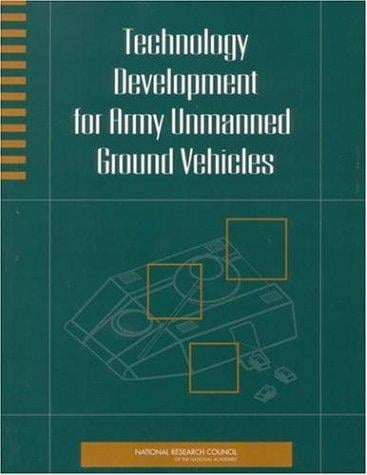 Technology development for Army unmanned ground vehicles