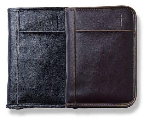 Distressed Leather-Look¿ Brown LG