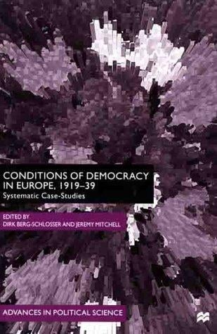 Conditions of democracy in Europe, 1919-39