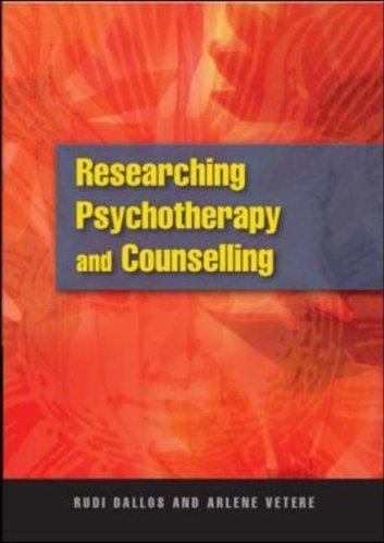 Researching Psychotherapy and Counselling