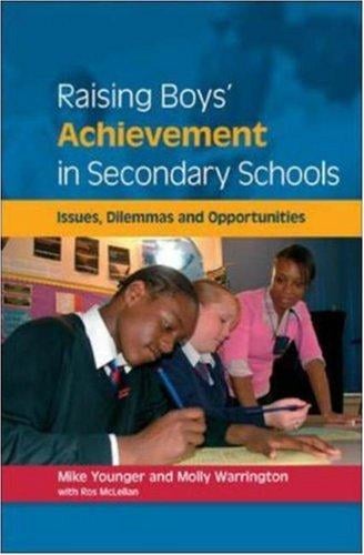 Raising boys' achievement in secondary schools