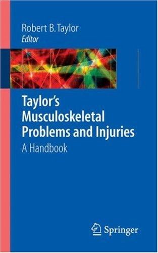 Taylor's musculoskeletal problems and injuries