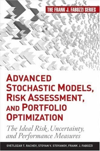 Advanced Stochastic Models, Risk Assessment, and Portfolio Optimization