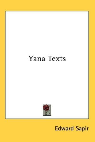 Yana texts