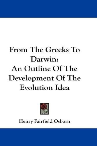 From the Greeks to Darwin
