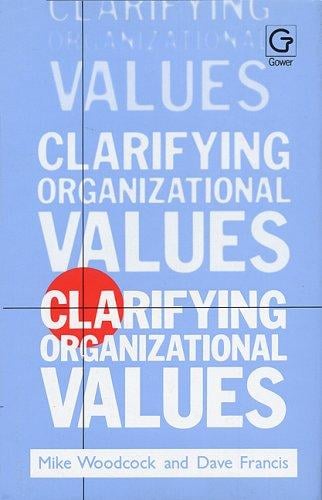 Clarifying Organizational Values
