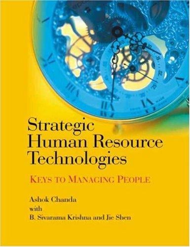 Strategic Human Resource Technologies