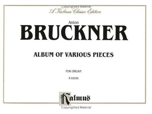 Album of various pieces for organ