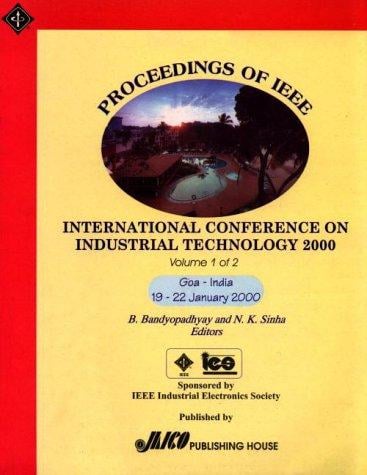 Proceedings of IEEE International Conference on Industrial Technology 2000