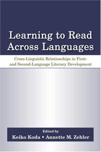 Learning to read across languages