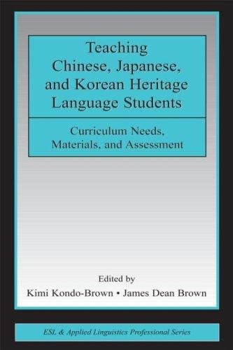 Teaching Chinese, Japanese, and Korean heritage language students