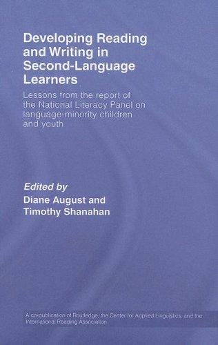 Developing reading and writing in second-language learners