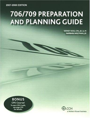 706/709 Preparation and Planning Guide (2007-2008) (Preparation and Planning)