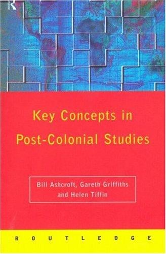 Key concepts in post-colonial studies