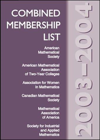 Combined Membership List 2003--2004