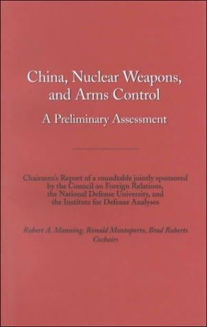 China, nuclear weapons, and arms control