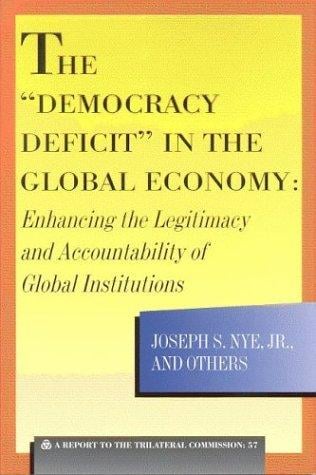 The Democracy Deficit in the Global Economy
