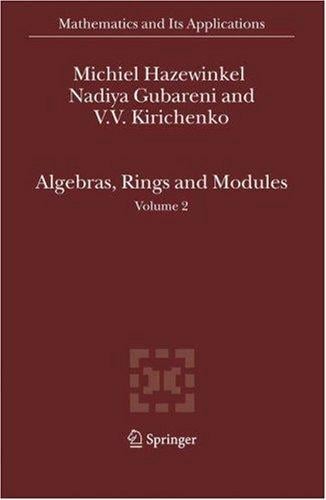 Algebras, Rings and Modules