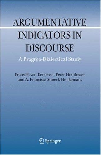 Argumentative Indicators in Discourse