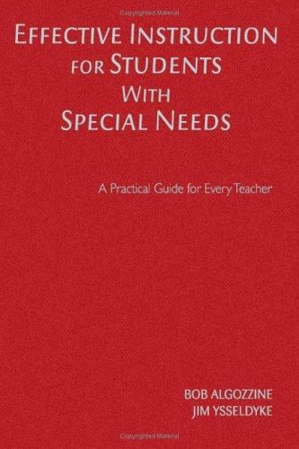 Effective Instruction for Students With Special Needs