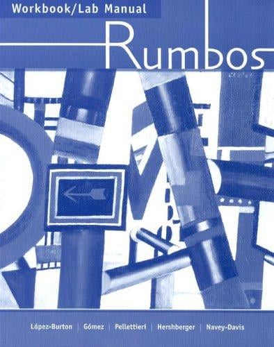 Workbook/Lab Manual for Rumbos
