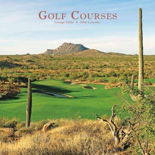 Golf Courses 2008 Square Wall Calendar