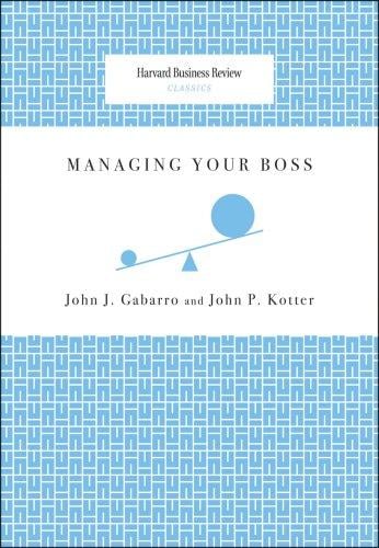 Managing Your Boss