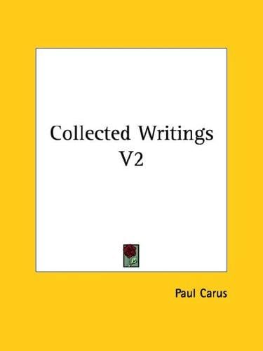 Collected Writings V2