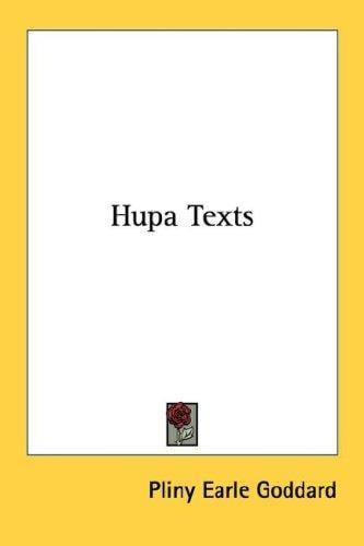 Hupa texts