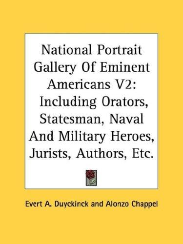 National Portrait Gallery Of Eminent Americans V2
