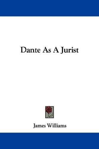 Dante As A Jurist