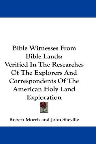 Bible Witnesses From Bible Lands