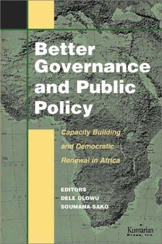Better governance and public policy