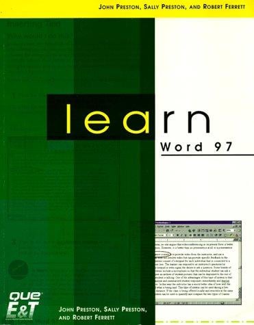 Learn Word 97 with CDROM (Learn)