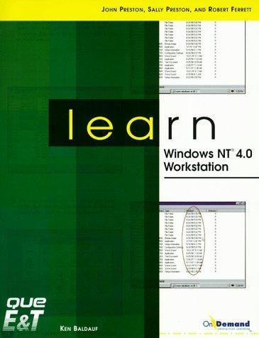 Learn Windows NT 4.0 workstation
