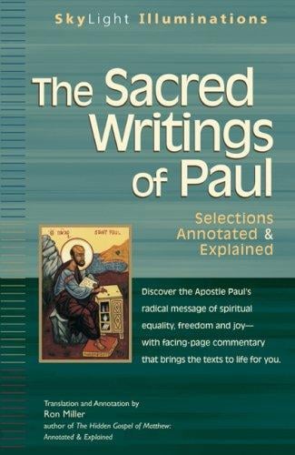 The sacred writings of Paul