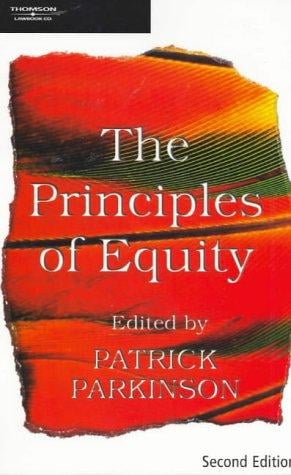 The principles of equity