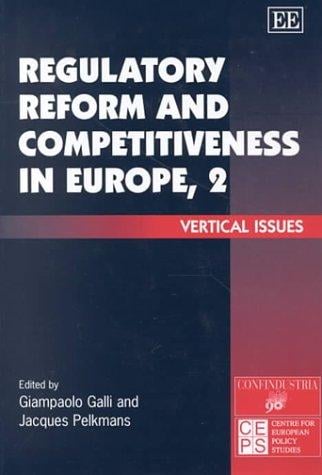 Regulatory reform and competitiveness in Europe