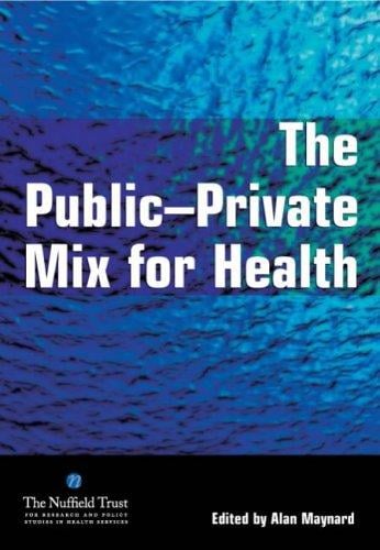 The public-private mix for health