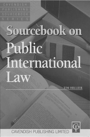 Sourcebook on public international law
