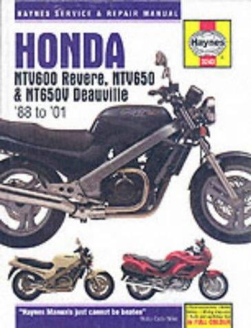 Honda NTV600 Revere, NTV650 and NT650 Deauville Service and Repair Manual