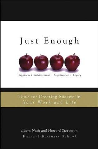 Just enough [electronic resource] : tools for creating success in your work and life