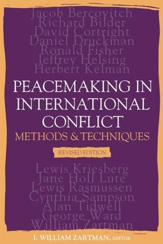 Peacemaking in international conflict