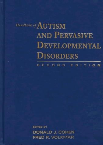 Handbook of autism and pervasive developmental disorders