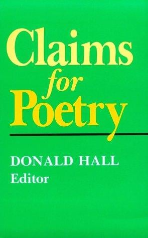 Claims for poetry