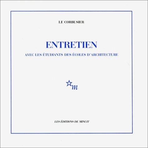 Entretien avec les étudiants des écoles d'architecture
