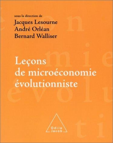 Leçons de microéconomie évolutionniste