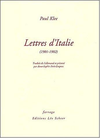 Lettres d'Italie (1901-1902)