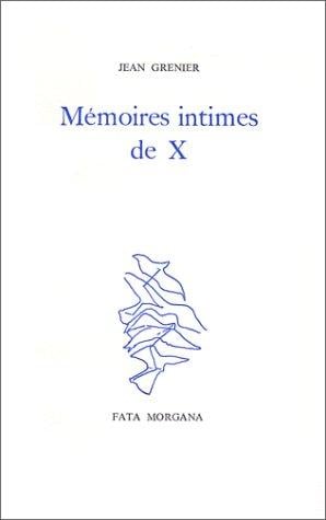 Mémoires intimes de X